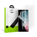 GLASTIFY UVTG+ 2 PAKUOTĖS GALAXY S22 ULTRA GRŪDINTAS STIKLAS