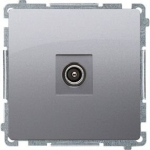 Simon Basic Anteninė Lizdas Rtv Vienas Galinis Inox