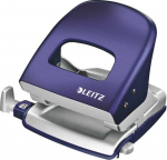 Leitz "nexxt Style 5006" metalinis perforatorius, 30 lapų, titano mėlynas