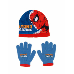 Kepurė ir pir&scaron;tinės vaikams Spiderman Great power, mėlyna