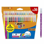 BIC kid spalvoti flomasteriai, 36 vnt.