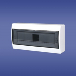 Elektroskydinė dėžutė 18 modulių, 416x205x95mm, Ip40, skaidrios durys