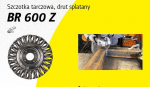 Klingspor diskinis &scaron;epetys 115mm M14 Br600z sukamas nerūdijančio plieno