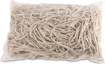 Guminės gumytės 130mm, 1.5x3mm, 1000g, baltos, tvirtos