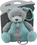 Muzikinė dėžutė "mėtinukas" me&scaron;kiukas, 18 cm