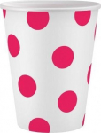 Popieriniai puodeliai Dots, 6 vnt.