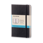 Užra&scaron;ų knygutė Moleskine Classic P dot, kietais vir&scaron;eliais, juoda