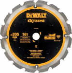 Dewalt universalus pjūklų diskas 305mm, 30mm skylė, 16 dantų