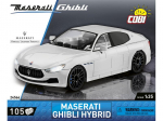 Statybiniai blokai - COBI - Maserati Ghibli Hybrid - 1:35 skalė - 105 dalių - Vaikams nuo 8 metų
