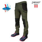 Darbo kelnės Pesso, žalios
