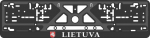 Valstybinio numerio laikiklis Lietuva su LT vyčiu Virbantė 520 x 110 mm, 1 vnt.
