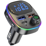 Automobilinis sąnusis įkroviklis Bluetooth FM BC82 USB