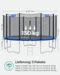 Batutas su tinkleliu &Oslash; 427 cm