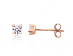 Auksiniai auskarai moterims Diamond Sky "New Classic II" DS02A682