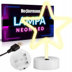 Heckermann &scaron;viečianti dekoracija Neon LED, 1 vnt.