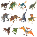 Dinozaurų figūrėlės su žaidimų kilimėliu