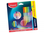 Flomasteris Maped Nightfall, 18vnt.