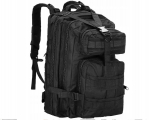 Taktinė turistinė kuprinė CommandoGear, 35 l, juoda