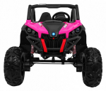 Dvivietis vaiki&scaron;kas elektromobilis Buggy SuperStar 4x4, rožinis