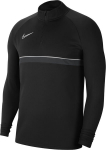 Nike džemperis vyrams Nk Men Df Academy 21 Drill Top Black CW6110 014, juodas