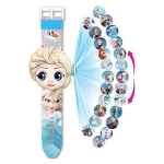 Laikrodis vaikams Frozen/Ledo &scaron;alis Elsa