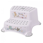 Dvigubas laiptelis Keeper BAMBI, 10032, white