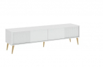 Tv staliukas Intermeble Barcelona RTV 180 2K, balta