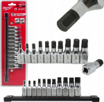 Milwaukee 11 vnt. 3/8" Hex lizdai