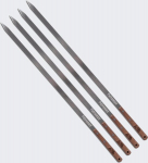 Grilio ie&scaron;mai Petromax BBQ-SK40, 40 cm, rudi/sidabrinės spalvos