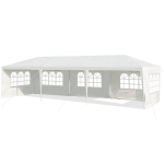 Pavėsinė Costway, 3x9 m, balta