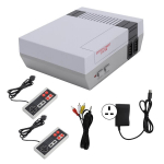 Mini 8 bitų retro televizoriaus vaizdo žaidimų konsolė su dviguba žaidimų pulto palaikymu TV i&scaron;vestis 110?240 VUK ki&scaron;tukas