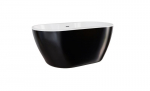 Vonia Besco Navia Black&White, 140 x 75 cm, su baltais dangteliais