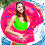 Pripučiamas plaukimo ratas Martom Donut Circle, 49 cm