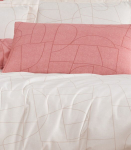 Riposo patalynės komplektas Nordic Pink, 200x200, 3 dalių