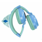 Foldable Bluetooth and wired luminous headset with a design of a tiara from the world of Frozen with limitation of the