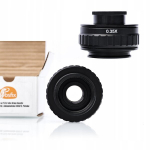Adapteris Rosfix 0.3x &ndash; Reguliuojamas, Tinka trinokuliariniams mikroskopams, Tvirtinimai 38 mm ir 25 mm