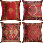 4 Bohemi&scaron;ki pagalvių užvalkalai