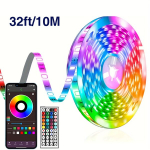 USB LED juosta su 44 klavi&scaron;ų pultu, 32 pėdų / 10 m