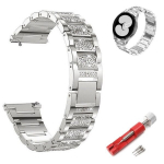 BestAccessories, moteri&scaron;ka apyrankė, 20 mm pločio, sidabrinės spalvos