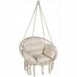 Sodo supynės Fluxar home SW-1046, 35x35 cm, smėlio spalvos