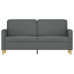 Dvivietė sofa，Poilsio sofa, tamsiai pilkos spalvos, 140cm, audinys CFE89706
