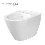 Pakabinamas klozetas Cersanit City Oval CleanOn (be dangčio)