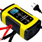 I&scaron;manusismotorinių transporto priemonių įkroviklis su akumuliatoriaus testeriu ir remonto funkcija 12V