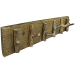Paltų kabykla 60x15cm, ruda