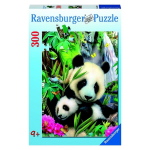 Dėlionė Ravensburger Pandos, 300 d.
