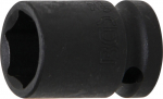 Smūginis lizdas, &scaron;e&scaron;iakampis | 12,5 mm (1/2 colio) pavara | 19 mm BGS Technic-5219
