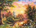 Siuvinėjimo rinkinys Magic Needle Sunset 43-08
