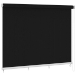Lauko roletas, juodos spalvos, 350x230cm, Juoda