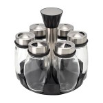 Fissman prieskoninių rinkinys su stovu, 6 x 110 ml