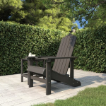 Sodo Adirondack kėdė, antracito, HDPE